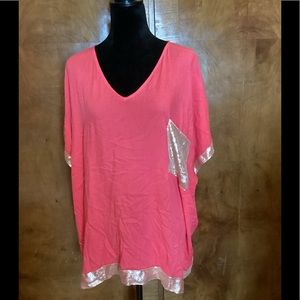 Pink Poncho